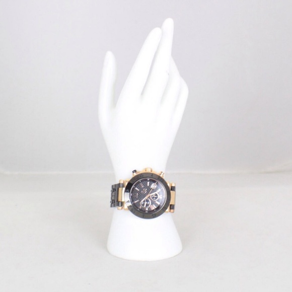 GUESS Collection Black & Gold Swiss Watch #16378 main image 6
